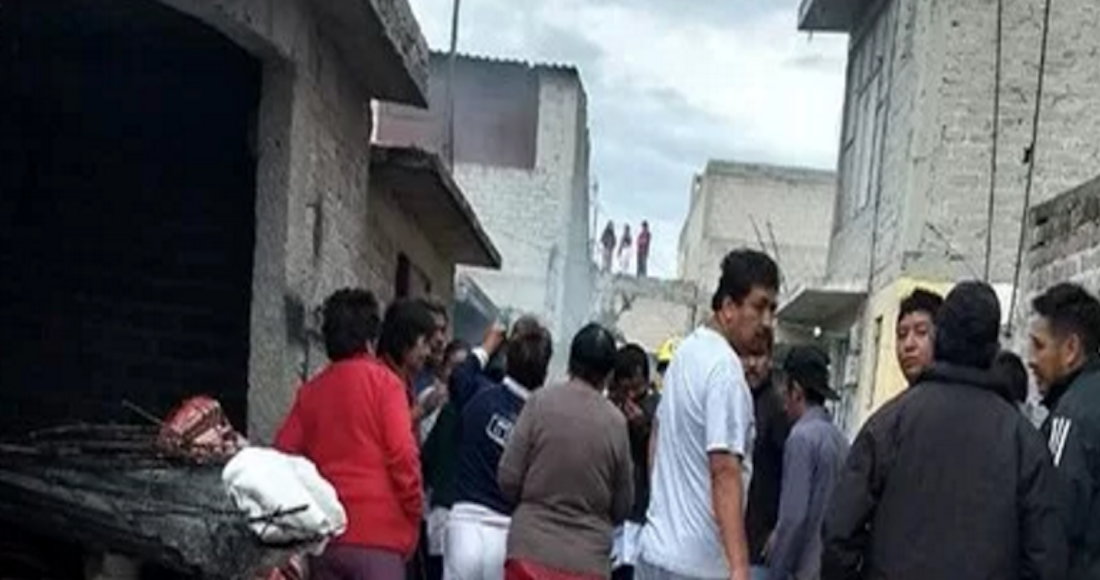 Explosión en un taller clandestino de pirotecnia deja un muerto en Zumpango, Estado de México