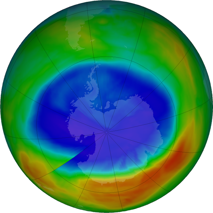 Se reduce el agujero en la capa de ozono desde 1988: NASA