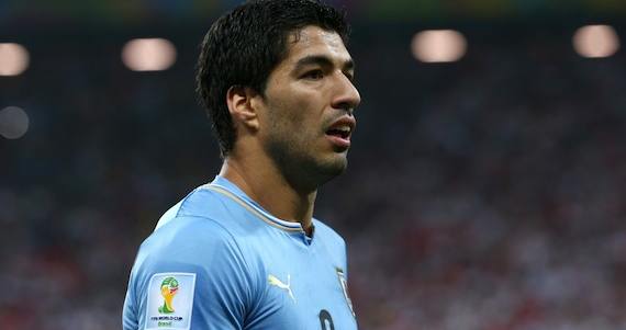 Uruguay y Suárez reviven espíritu de Maracanazo y hunden a Inglaterra. Foto: EFE