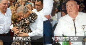 El Gobernador de Tamaulipas homenajea al padre del Cártel del Golfo, Juan N. Guerra