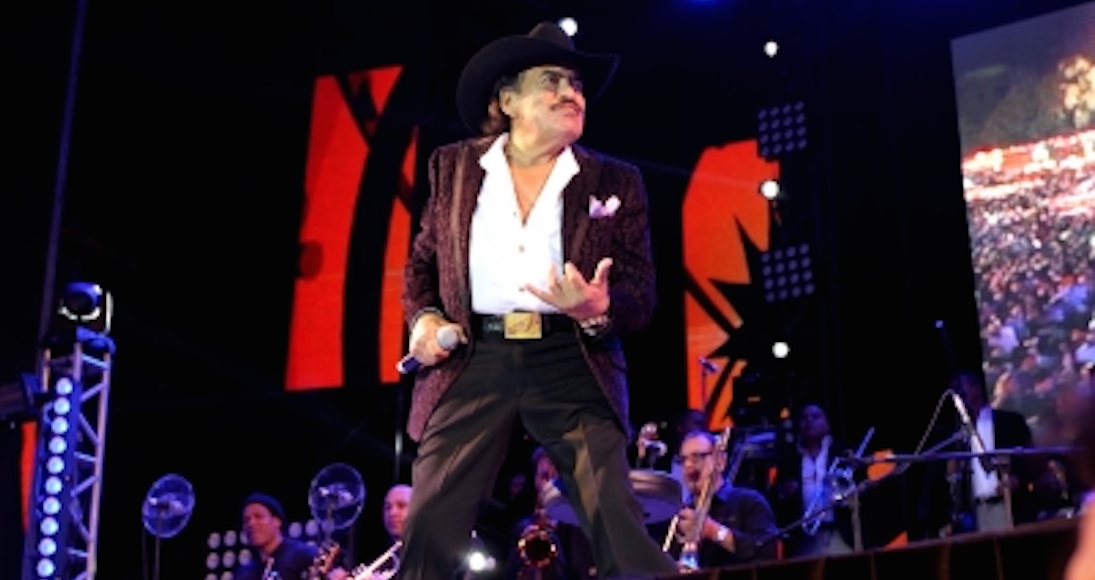 Joan Sebastian en concierto. Foto: NOTIMEX