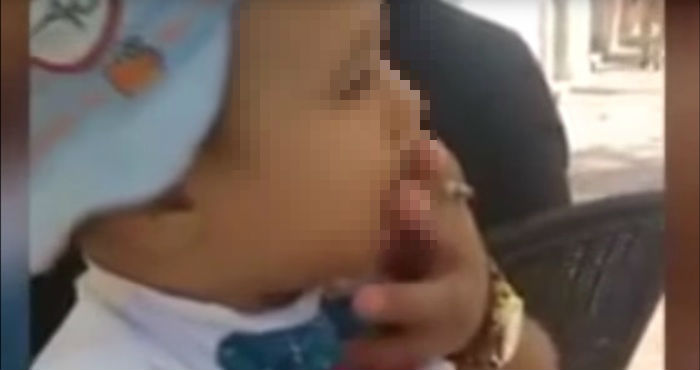 niño fumando. Foto: Captura de pantalla. 