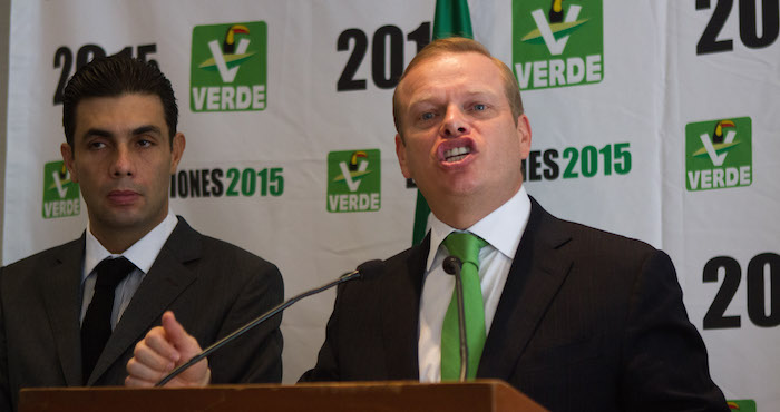 Arturo Escobar y Vega, del Partido Verde Ecologista de México. 