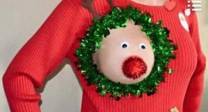 Suéter para madres que amamantan.  Foto: Beautiful Breastfeeding