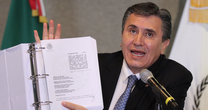 Luis Raúl González Pérez, presidente de la Comisión Nacional de Derechos Humanos. Cuartoscuro/Archivo