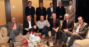 El Gobernador se reunió con varios representantes de la Cámara Nacional de la Industria de Radio y Televisión (CIRT) donde él estableció nuevas reglas destinadas a reducir el impacto de la prevaleciente falta de seguridad en la zona y mostrar los lados positivos de Tamaulipas. Foto: Gobierno de Tamaulipas