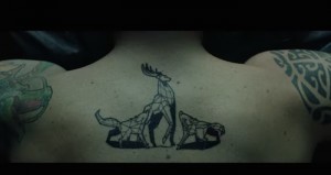 Corto de animación con tatuajes. Foto: Especial. 