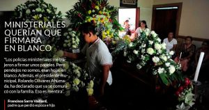 Otra vez policías de Veracruz; y otra vez, matanza a sangre fría: 25 tiros para una madre y su hijo