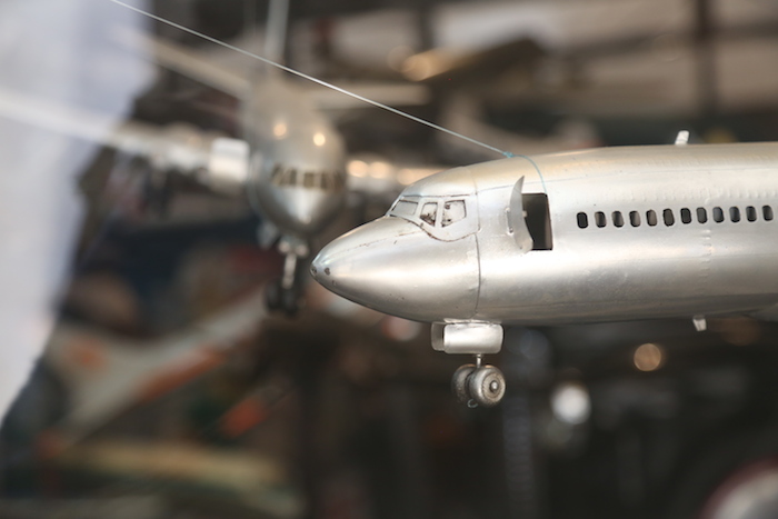 En el Mujam están exhibidos 30 aviones hechos a mano por "Chicho". Foto: Valentina López, SinEmbargo