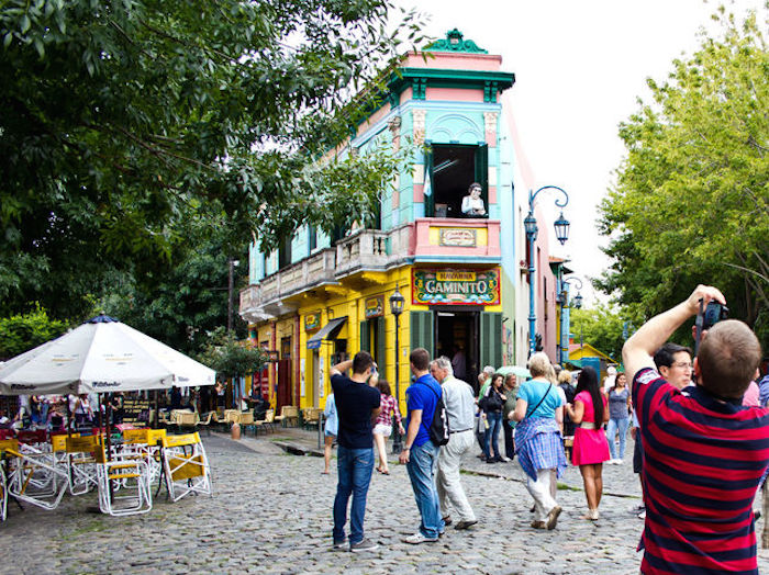 Caminito, icono de Buenos Aires y centro del barrio de La Boca. Foto: Viajar Ahora/ElDiario.es