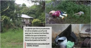 El Caliche, Veracruz: “[...] Tres se les pelaron. Estamos asustados. Volverán a terminar su trabajo”