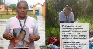 Su hijo desapareció en Coahuila, y hoy busca en Veracruz: "aquí el exterminio es inmediato", afirma