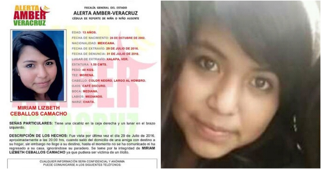 Veracruz: Miriam salió a jugar y ya no regresó; su madre y familia la buscan desde hace 5 días