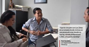 No quiero ser el reportero asesinado número 20, dice Noé Zavaleta, corresponsal de <em>Proceso</em>