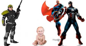 El cómic se titula Tiempo de héroes y forma parte de otro proyecto conocido como “Decisiones Dignas“, un club que promueve el deporte militar para chicos. Foto: GlobalVoices/Kevin Rothrock.