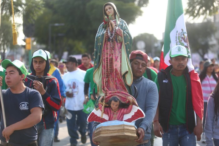 Miles de religiosos acudieron para celebrar a la Virgen de Guadalupe. Foto: Crisanto Rodríguez, SinEmbargo