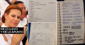 El obsesivo diario de Karime Macías, esposa de Javier Duarte, exhibe a empresarios y políticos