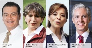 <em>El Universal</em>: Delfina y Del Mazo en empate técnico y Josefina se va al cuarto puesto