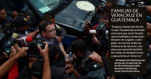 Familias exigen desde Veracruz y en Guatemala juicio por crímenes de lesa humanidad para Duarte