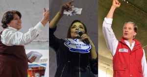 <em>El Financiero</em>: Del Mazo tiene ligera ventaja sobre Delfina en Edomex y Josefina cae al tercero