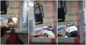 Vigilantes de seguridad del IMSS en SLP son captados en estado de ebriedad (VIDEO)