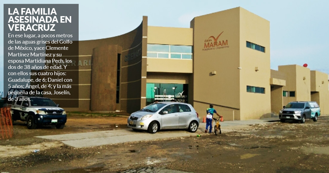 Llanto y tristeza al despedir a 6 en Coatzacoalcos: papá, mamá y cuatro chiquitos de 6, 5, 4 y 3 años