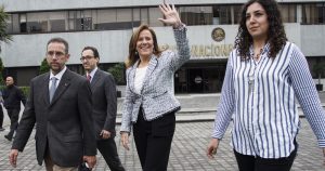 Margarita Zavala acudió al INE a registrar su candidatura independiente por la Presidencia de México. Foto: Isaac Esquivel, Cuartoscuro