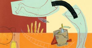 Detalle de una ilustración de Isol. Foto: RAM