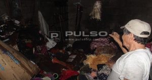 Bomberos asistieron a la casa y controlaron el incendio. Foto: Pulso.