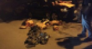 Los cuerpos destazados fueron localizados en camino vecinal que lleva al fraccionamiento el Mirador. Foto: Plumas Libres. 