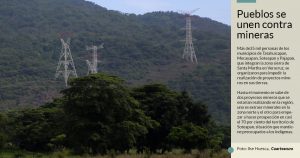 Cuatro municipios de Veracruz se declaran en rebeldía contra las mineras; “no pasarán”, advierten