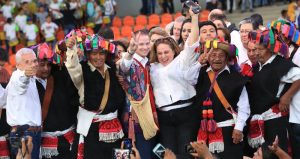 El presidenciable durante un evento en Chiapas. Foto: Ricardo Anaya 
