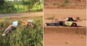 Cuatro personas fueron ejecutadas y abandonadas en partes de Acayucan, Veracruz. Foto: Especial.