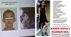 Jaime Iván podría alcanzar hasta 145 años de prisión por los delitos de desaparición cometida por particulares de modo agravado así como por feminicidio. Foto: Especial. 