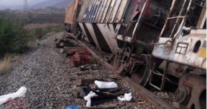 Los delincuentes continúan descarrilando trenes en zona centro del estado. Foto: Especial vía Plumas Libres