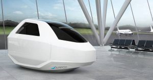 AirPod es una unidad en forma de cápsula que crea un entorno privado de trabajo, descanso y entretenimiento. Foto: AS México