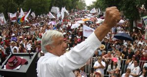 AMLO hoy, en la capital mexicana, uno de los bastiones más importantes de Morena. Foto: Cuartoscuro