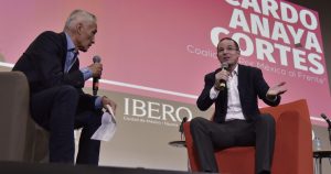 No fui aliado de Peña ni de sus reformas, fui aliado de México, dice Ricardo Anaya en la Ibero