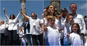 Alejandra Barrales y Ricardo Anaya realizaron un cierre de campaña conjunto en la CdMx. Fotos: Moisés Pablo, Cuartoscuro