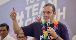 Cuauhtémoc Blanco, candidato a la Gubernatura de Morelos por la coalición "Juntos Haremos Historia". Foto: Twitter / @cuauhtemocb10