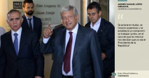 Se limaron asperezas con élite empresarial, si ganamos habrá desarrollo y empleos, dice AMLO