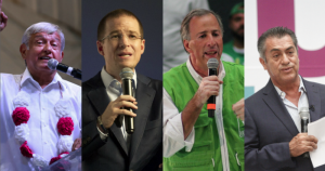 Candidatos a la Presidencia de la República. Fotos: Omar Martínez / Gabriela Pérez Montiel / Luis Ramírez / Isaac Esquivel, Cuartoscuro
