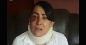 Rosa Margarita Ortiz denunció a través de un video la agresión de la que había sido víctima. Foto: YouTube