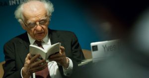 Yves Bonnefoy, un poeta que conocimos. Foto: FIL