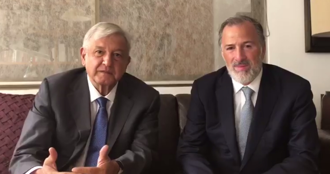AMLO y Meade se reunieron este viernes. En la discusión que surgió en  Twitter los dos recibieron críticas. El tabasqueño por su cambio de postura ante el ex candidato del PRI y sobre Meade el encuentro motivó el resurgimiento de polémicas en la que se ha visto en envuelto.  Foto: Twitter
