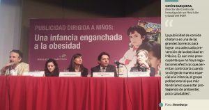 Obesidad infantil y publicidad de comida y bebidas chatarra