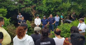 Jorge Winckler Ortiz, en Fiscal General de Veracruz, el día en que hizo el anuncio oficial de la aparición de las fosas. Foto: Cuartoscuro. 