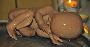 Las partículas del aire contaminado llegan hasta la placentas de las mujeres embarazadas. Foto: María Di Paola Blum / Cuartoscuro