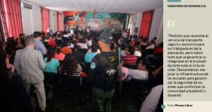 Unos 600 maestros de la sierra de Zongolica suspenden clases por la inseguridad en Veracruz