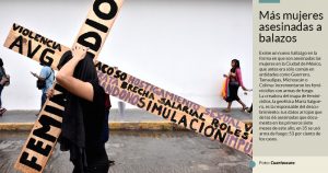 La mayoría de los feminicidios en México ya se cometen con armas de uso exclusivo del Ejército